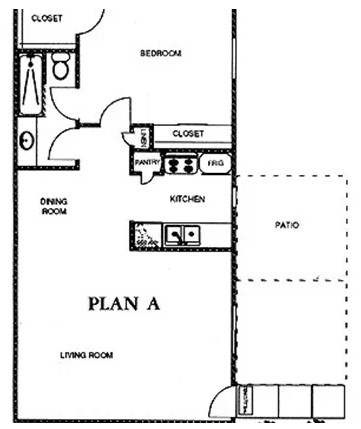 Braeswood Oaks floor plan 2