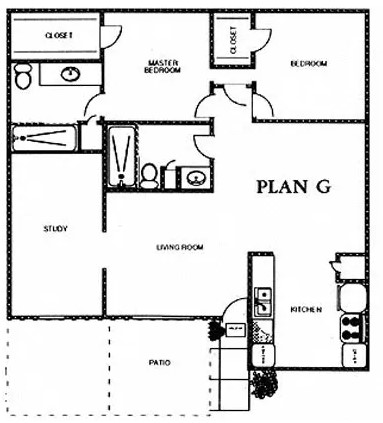 Braeswood Oaks floor plan 3