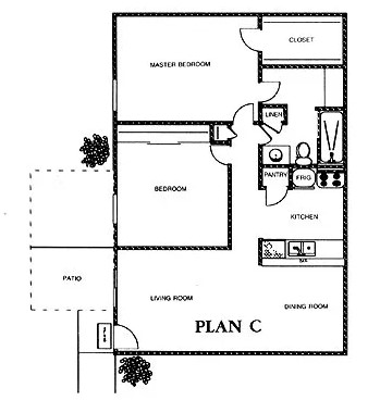 Braeswood Oaks floor plan 6