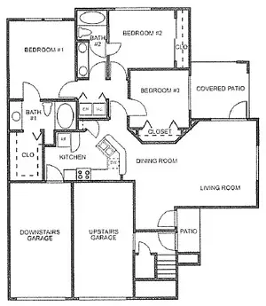 Brazoswood Apartments FloorPlan 4