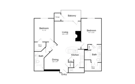 Broadstone Paragon Apartments FloorPlan 10