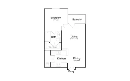 Broadstone Paragon Apartments FloorPlan 3