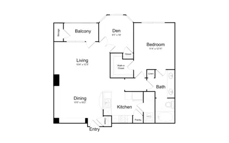 Broadstone Paragon Apartments FloorPlan 7