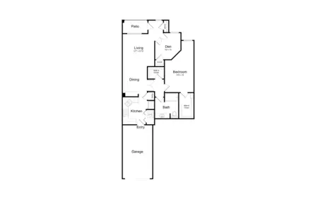 Broadstone Paragon Apartments FloorPlan 8
