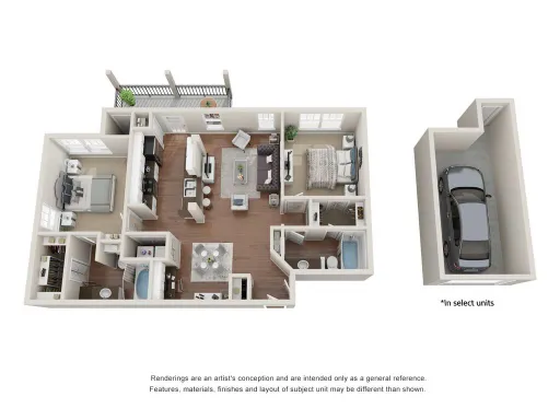 Broadwater Apartments Pasadena Houston Apartment Floor Plan 5