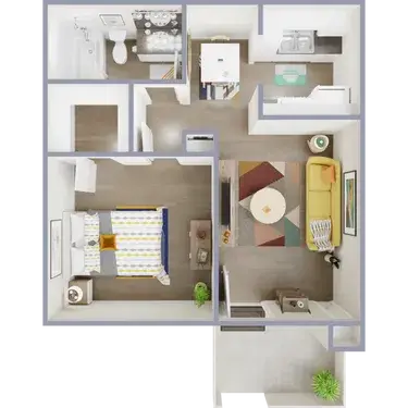 Cabo San Lucas Apartments FloorPlan 005