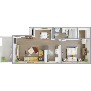 Cabo San Lucas Apartments FloorPlan 006