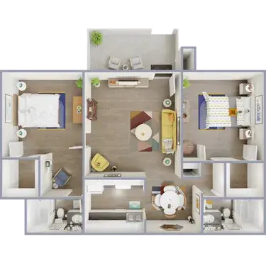 Cabo San Lucas Apartments FloorPlan 012