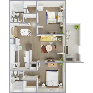 Cabo San Lucas Apartments FloorPlan 013