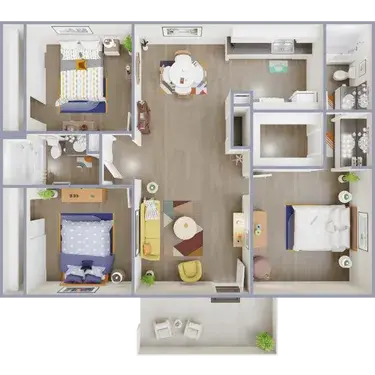 Cabo San Lucas Apartments FloorPlan 014