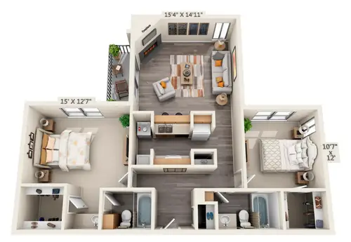 Cambridge Court FloorPlan 6