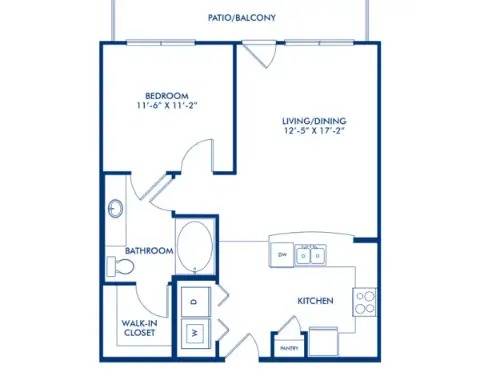 Camden Design District Floorplan 5