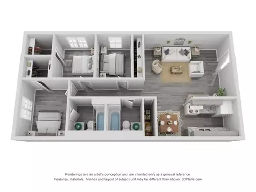 Camino Del Sol Pasadena Floorplan 1