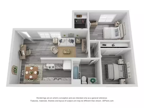 Camino Del Sol Pasadena Floorplan 2