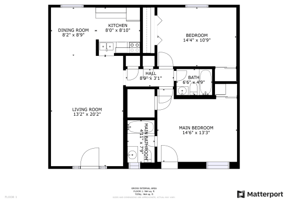 Carriage House Apartments Floorplan 5