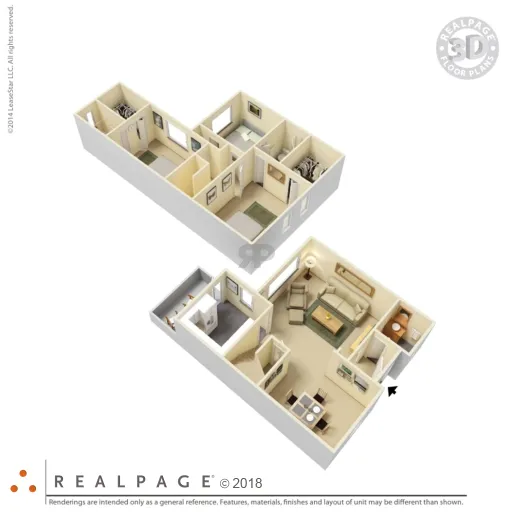 Carrington Court Apartments Houston Floor Plan 7