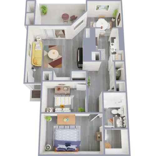 Casa Del Sol Apartments FloorPlan 2