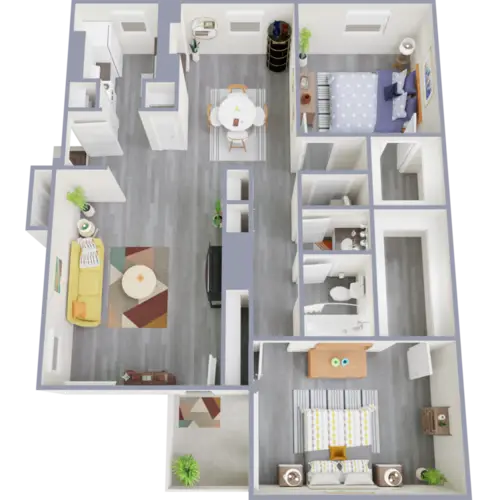 Casa Del Sol Apartments FloorPlan 3