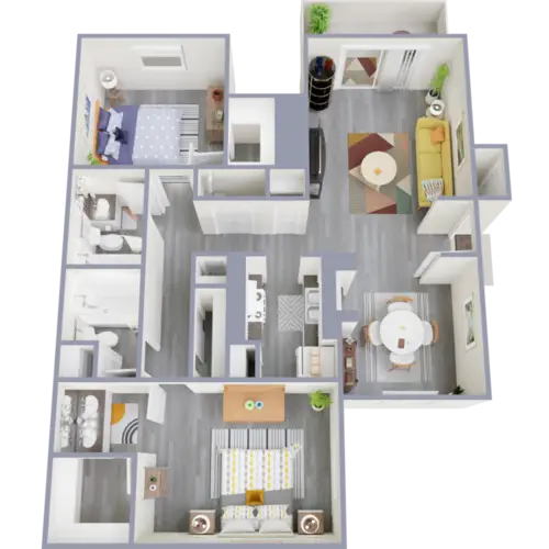 Casa Del Sol Apartments FloorPlan 5