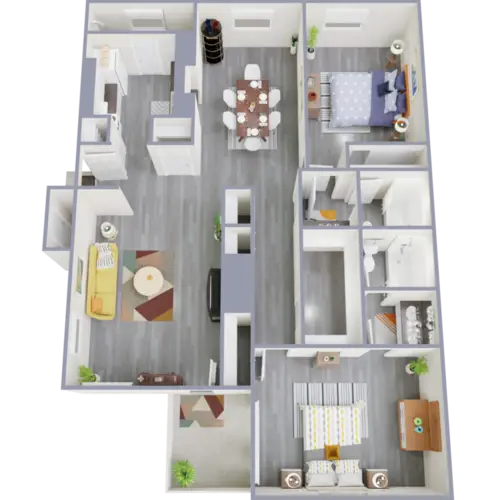 Casa Del Sol Apartments FloorPlan 6