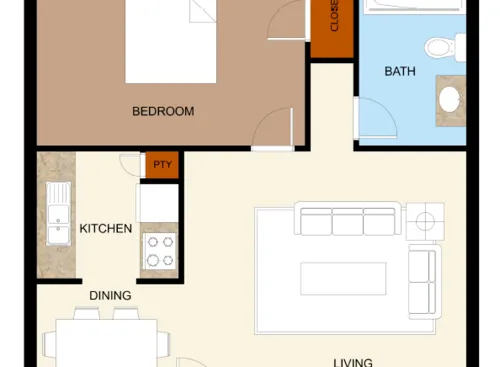 Casa Grande Villas Floorplan 1