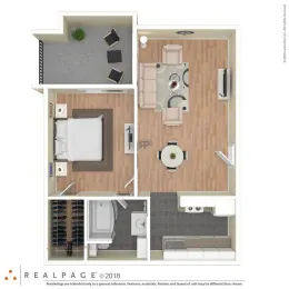 Casa Valencia Apartments Floorplan 2