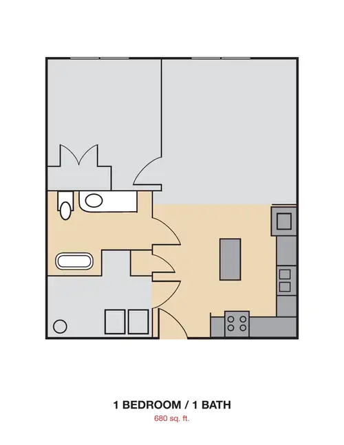 Cedars at Carver Park FloorPlan 1