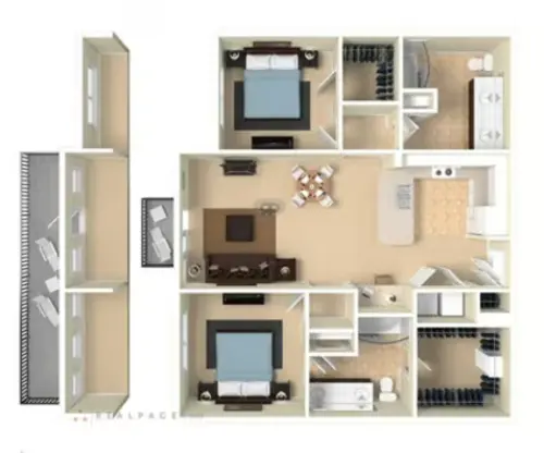 City North Apartments Floorplan 8