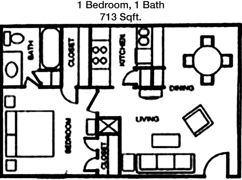 Constitution Square Apartments FloorPlan 3