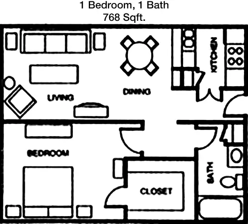 Constitution Square Apartments FloorPlan 5