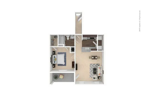 Cortland Avion Shadow Creek Houston Apartment Floor Plan 2