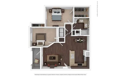 Cortland League City Houston Aprtment Floor Plan 13