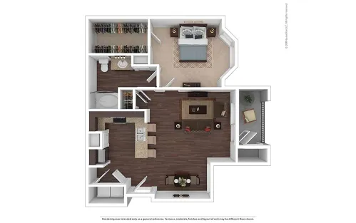 Cortland League City Houston Aprtment Floor Plan 7