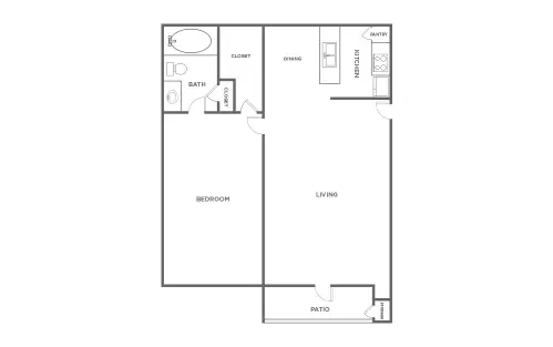 Costa Azul Apartments Floorplan 2