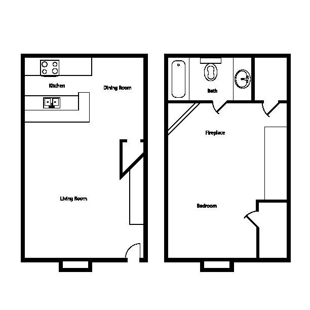 Costa Maya Apartments Houston Floor Plan 2