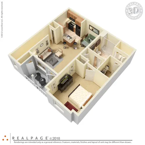 Country Lane Apartments FloorPlan 1