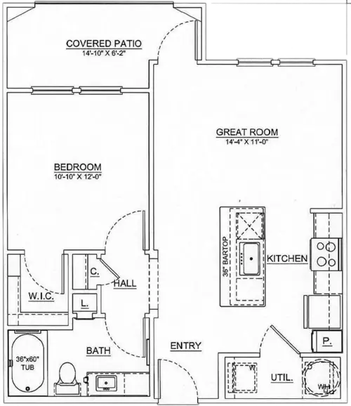 Crest At Illinois FloorPlan 02