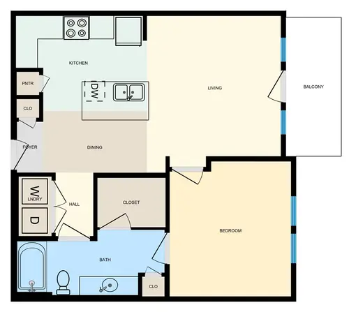 Crest At Illinois FloorPlan 03