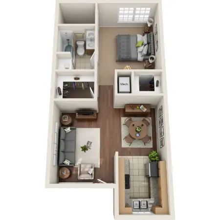 Crossings on Lane Houston Floorplan 1