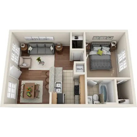 Crossings on Lane Houston Floorplan 2