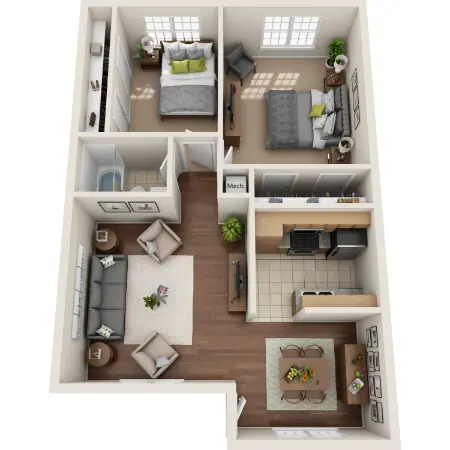 Crossings on Lane Houston Floorplan 3