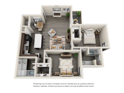 Crossings on Marsh Floorplan 8