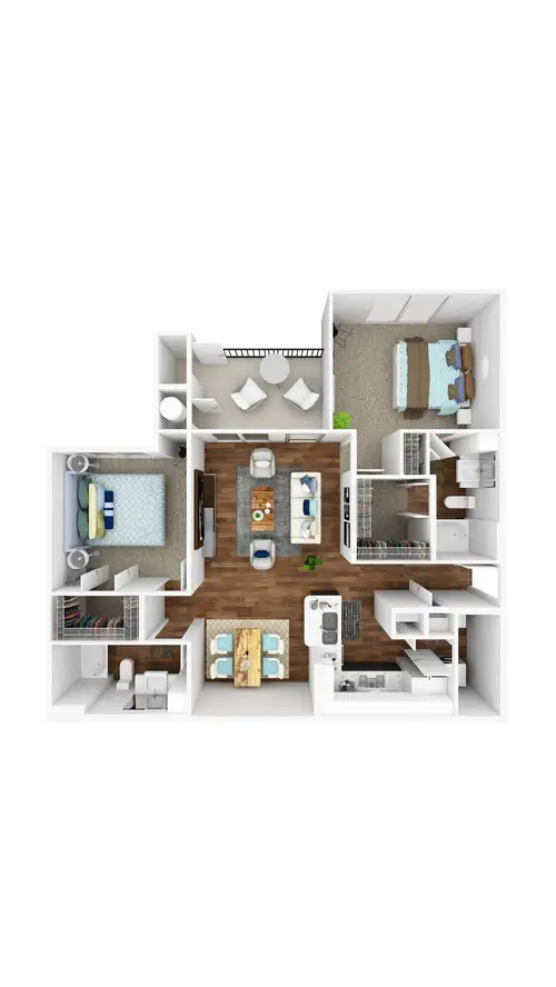 Cypress Creek At Reed Road FloorPlan 2