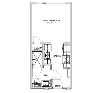 Cypress at Trinity Groves Floorplan 1