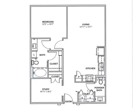 Cypress at Trinity Groves Floorplan 5