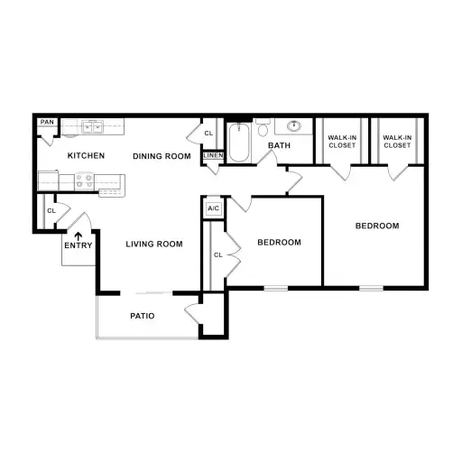 Del Sol Apartments Floorplan 3