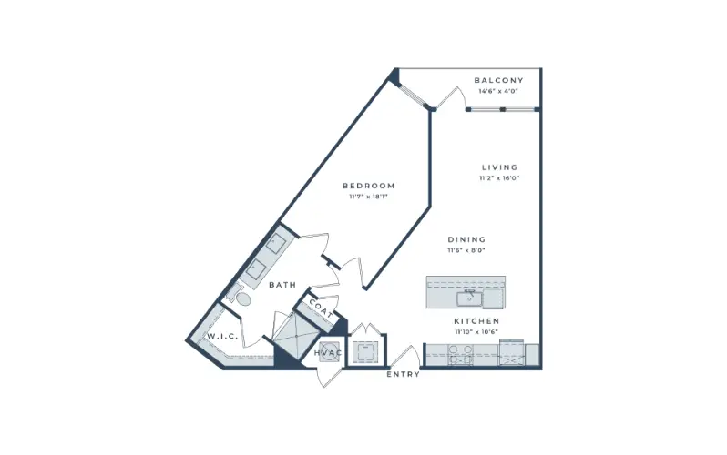 Doverhouse Apartments Dallas Floor Plan 10