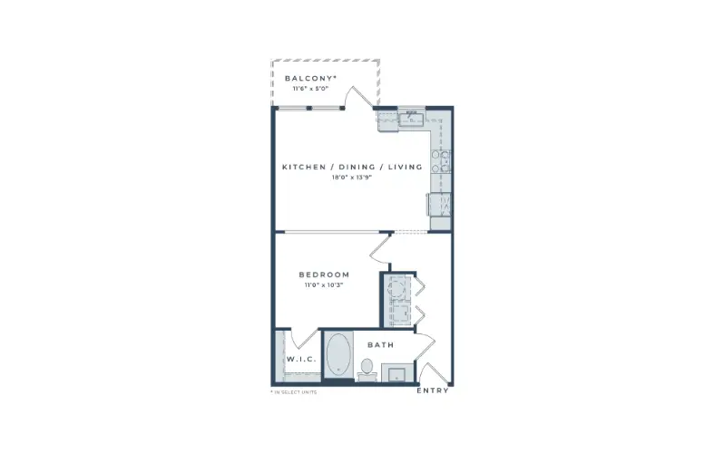 Doverhouse Apartments Dallas Floor Plan 3