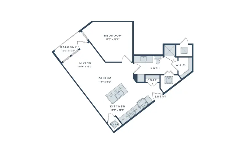 Doverhouse Apartments Dallas Floor Plan 9