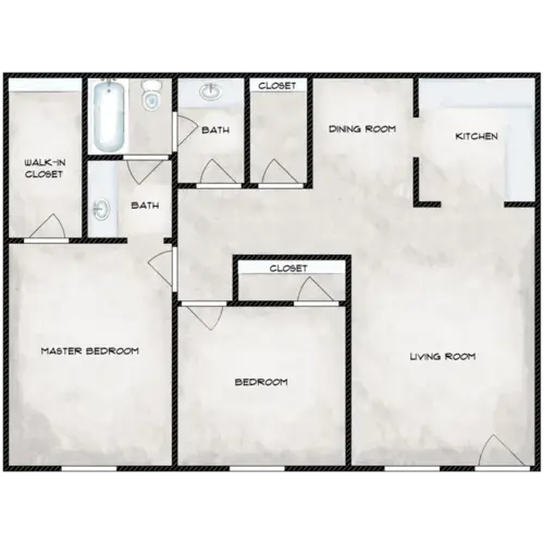 Eden Rock Apartments FloorPlan 3